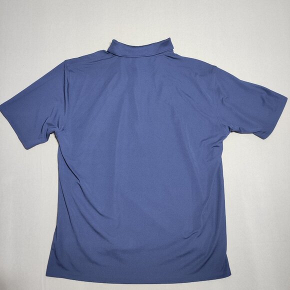 Under Armour polo shirt men's size XL blue colour HeatGear active wear / golf - Picture 3 of 11